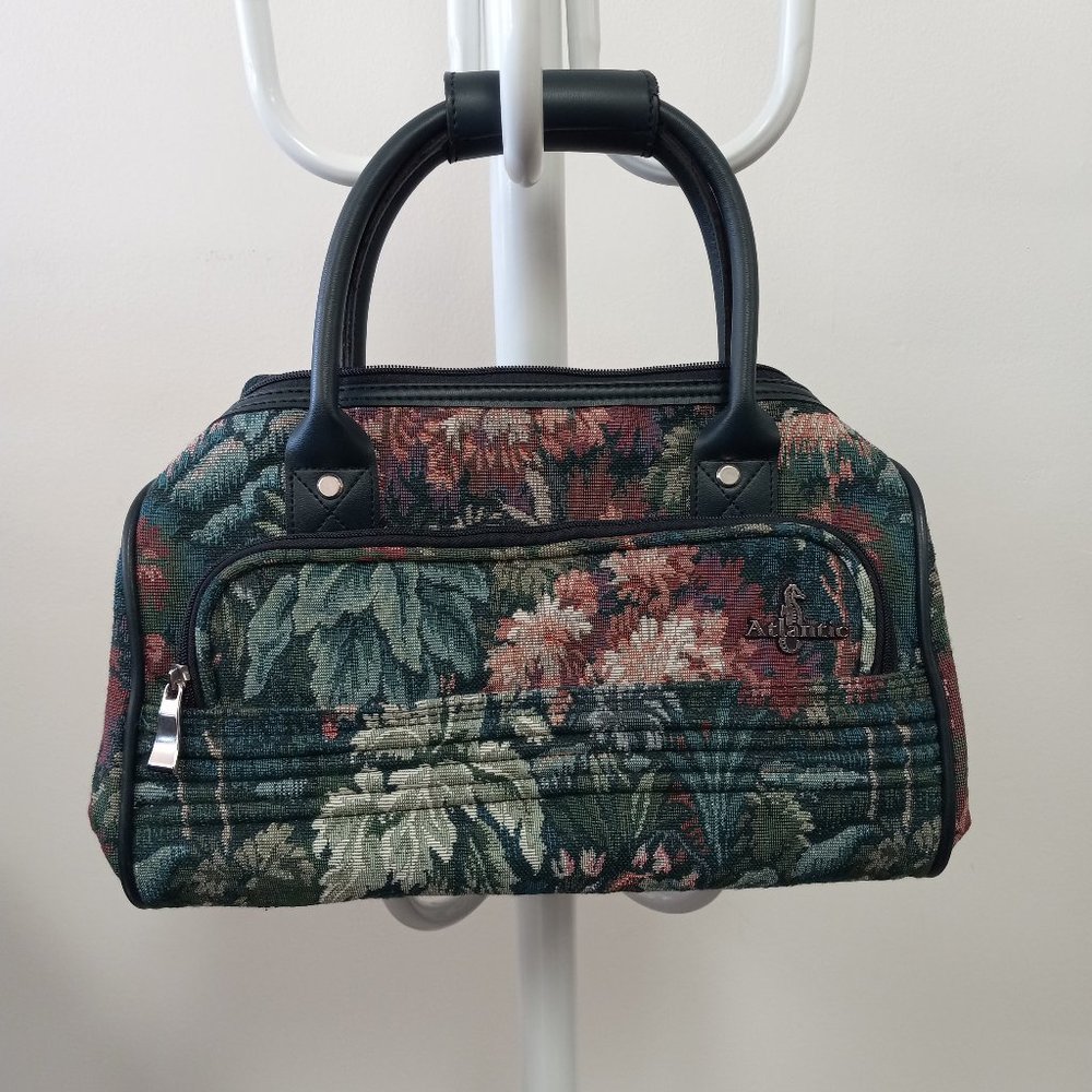 Atlantic Carry-On ✈️ Floral Luggage Bag